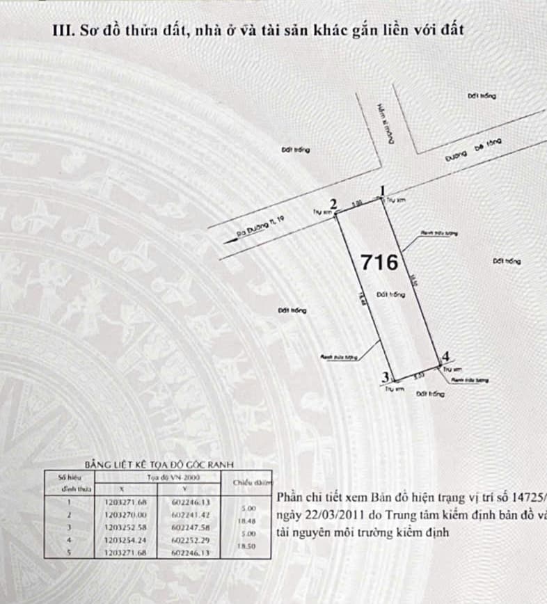 Bán đất đường Thạnh Lộc 41 Quận 12