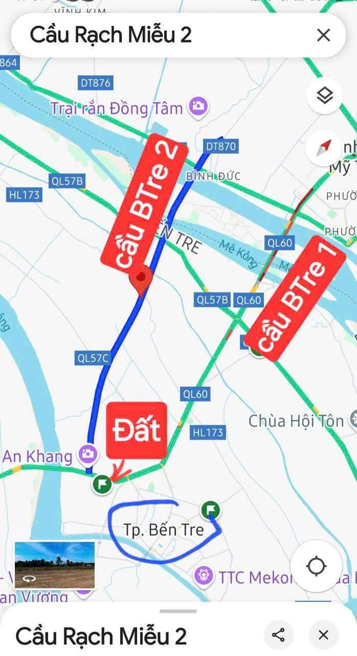 Bán đất xã Bình Phú Thành phố Bến Tre tỉnh Bến Tre 4